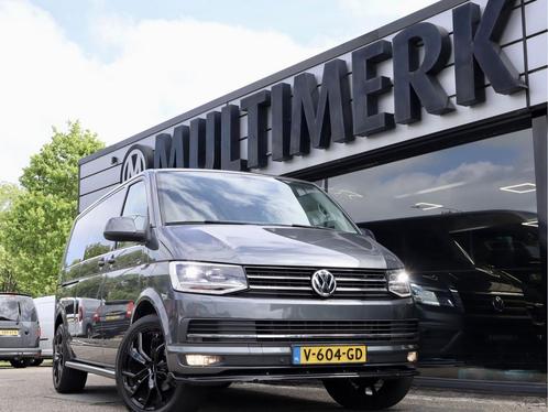 Volkswagen Transporter 2.0 TDI 150PK DSG MARGE-BTW VRIJ LUXE, Auto's, Bestelauto's, Lease, Zwart, Automaat, Overige kleuren, Financial lease