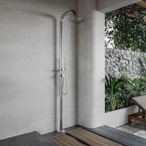 Buitendouche vrijstaand Fortifura Outdoor Deluxe Regendouche, Doe-het-zelf en Verbouw, Sanitair, Kraan, Nieuw, Ophalen of Verzenden