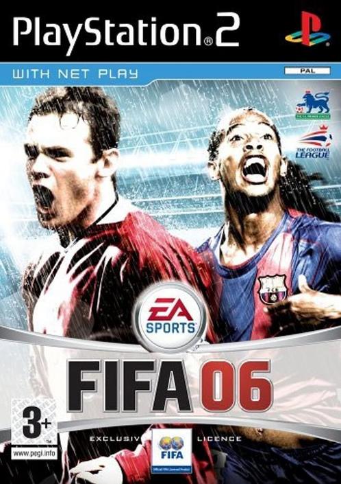 Playstation 2 FIFA 06, Spelcomputers en Games, Games | Sony PlayStation 2, Zo goed als nieuw, Verzenden