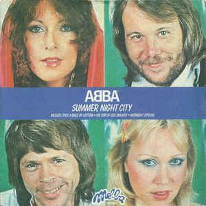 vinyl single 7 inch - ABBA - Summer Night City, Cd's en Dvd's, Vinyl Singles, Zo goed als nieuw, Verzenden