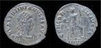 375-392ad Roman Valentinian Ii Ae3 Roma seated on throne..., Verzenden