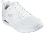 Skechers Uno - Retro One Heren Sneakers - Maat 45 - White, Verzenden, Zo goed als nieuw