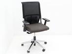Bureaustoel Comforto D5965 - stof bruin - voet chroom - 3-D, Huis en Inrichting, Bureaus, Ophalen of Verzenden, Gebruikt