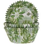 Cupcake Vormpjes HoM Bladeren Groen 50x33mm. 48st., Hobby en Vrije tijd, Taarten en Cupcakes maken, Verzenden, Nieuw