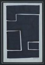 Siep Van Den Berg (1913-1998) - Geometrische compositie, Antiek en Kunst