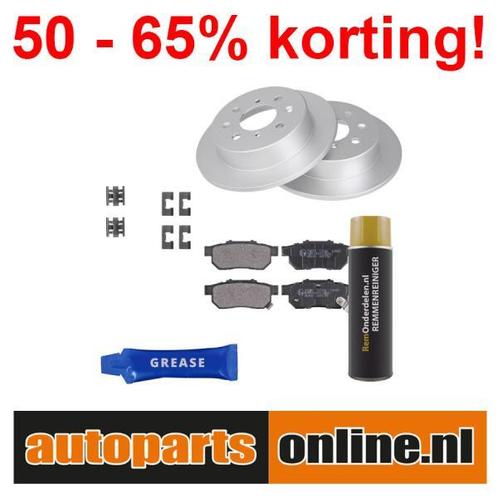 Remschijven + Remblokken Honda Crx achterzijde, Auto-onderdelen, Besturing, Nieuw, Honda, Verzenden