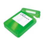 Afsluitbare bescherm box voor 3,5 HDD / groen, Nieuw, Ophalen of Verzenden