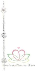 Strassband Zilver of Goud 5 cm 0,50 meter per rol, Ophalen of Verzenden, Nieuw