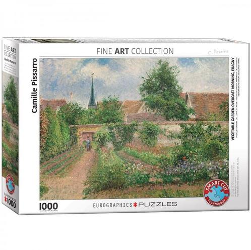 Camille Pissarro - Vegetable Garden Overcast Puzzel (1000, Hobby en Vrije tijd, Denksport en Puzzels, Nieuw, Verzenden