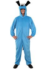 Blauwe Hond Kostuum Foofur S-M Hondenpak Pak Mascotte, Carnaval, Nieuw, Ophalen of Verzenden, Kleding