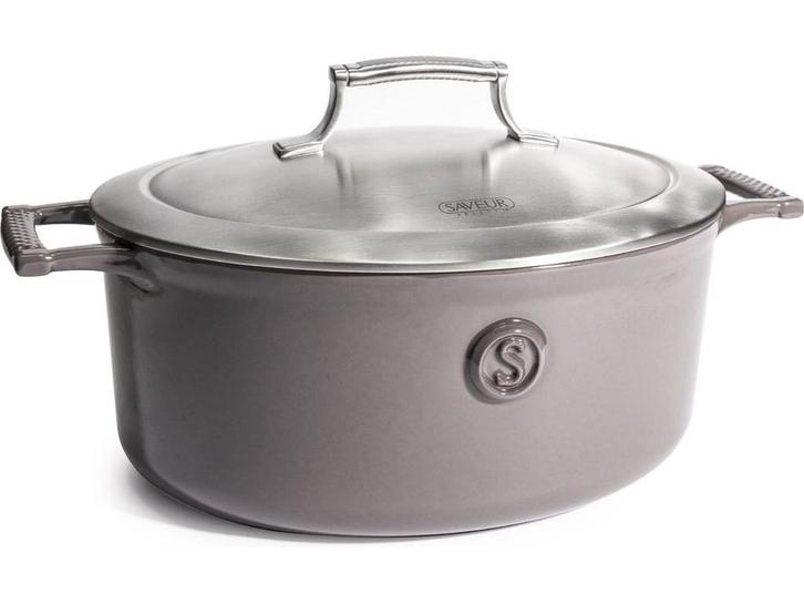 Saveur Selects - Gietijzeren Braadpan Ø30 cm - PFAS-vrij -, Huis en Inrichting, Keuken | Potten en Pannen, Nieuw, Verzenden