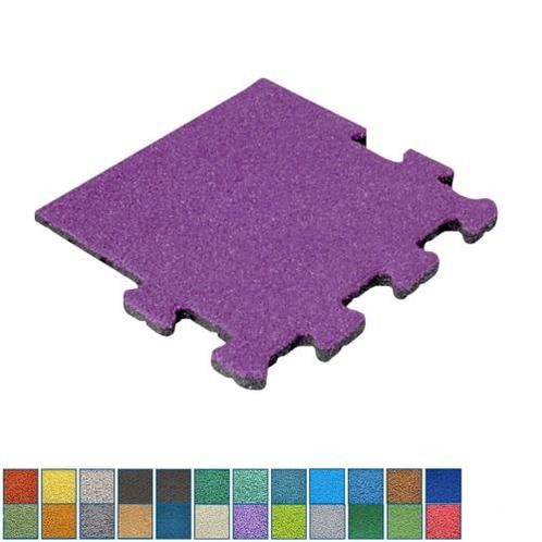 Rubber puzzeltegel met EPDM toplaag in diverse RAL kleuren -, Tuin en Terras, Tegels en Klinkers, Verzenden