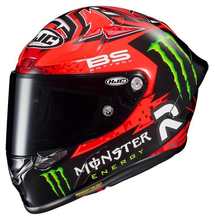 RPHA 1 Fabio Quartararo Replica Motorhelm HJC, Motoren, Kleding | Motorhelmen, Verzenden