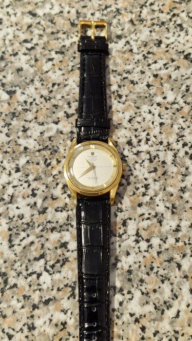 Universal Genève - Polerouter De Luxe automatic microtor -, Sieraden, Tassen en Uiterlijk, Horloges | Heren