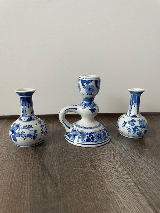 Decoratief ornament (3) - De Porceleyne Fles, Delft - The, Antiek en Kunst, Antiek | Glas en Kristal