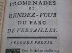[Francois C Huerne de la Mothe] - Les promenades et, Antiek en Kunst