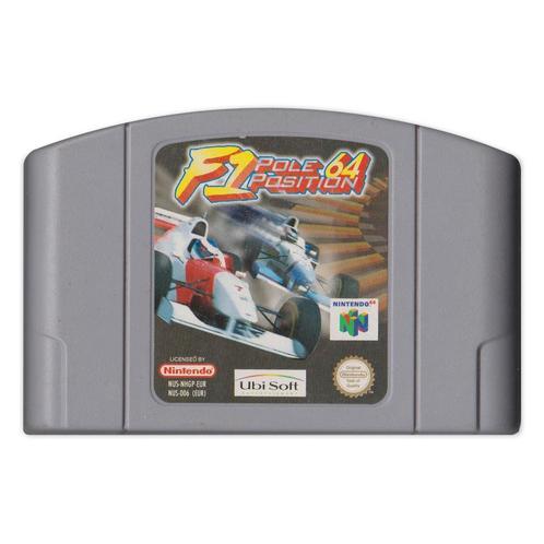 N64 F1 Pole Position 64 (Losse Cassette), Spelcomputers en Games, Games | Nintendo 64, Zo goed als nieuw, Verzenden