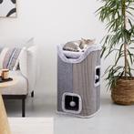 Luxe krabton voor katten - grijs - Ø 43 x 75 cm, Verzenden, Nieuw