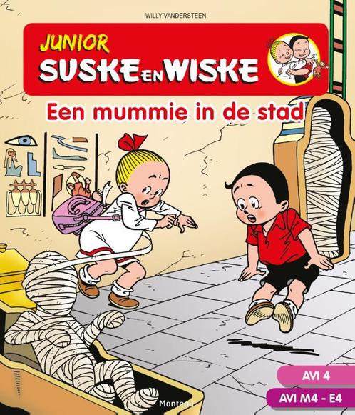 Suske en Wiske een mummie in de stad / AVI 4 M4-E4 / Junior, Boeken, Kinderboeken | Jeugd | onder 10 jaar, Zo goed als nieuw, Verzenden