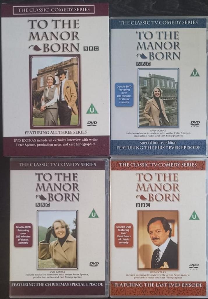 To the Manor Born series 1 - 3 complete     Gratis verzenden, Cd's en Dvd's, Dvd's | Tv en Series, Zo goed als nieuw, Komedie