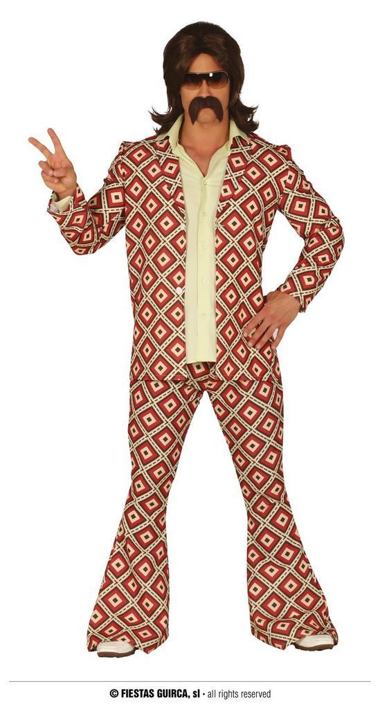 Jaren 70 Boogie Kostuum Heren, Kleding | Heren, Carnavalskleding en Feestkleding, Nieuw, Ophalen of Verzenden