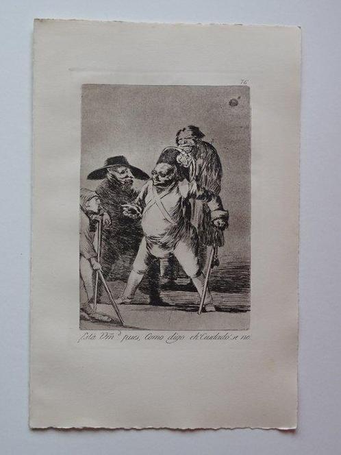 Francisco de Goya (1746-1828), (after) - Caprichos - Está, Antiek en Kunst, Antiek | Overige Antiek