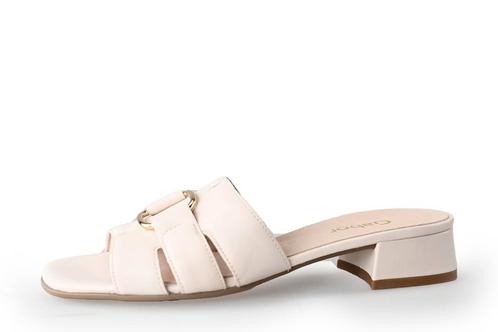 Gabor Slippers in maat 38 Beige | 10% extra korting, Kleding | Dames, Schoenen, Beige, Gedragen, Slippers, Verzenden