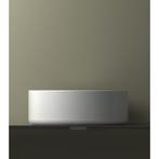 Wiesbaden Link Waskom Rond - 40x12cm - Keramiek - Glans Wit, Doe-het-zelf en Verbouw, Sanitair, Ophalen of Verzenden, Nieuw