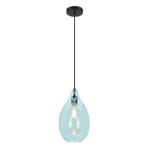 Design hanglamp blauw, Cees, Huis en Inrichting, Lampen | Hanglampen, Design, Nieuw, Ophalen of Verzenden, Glas