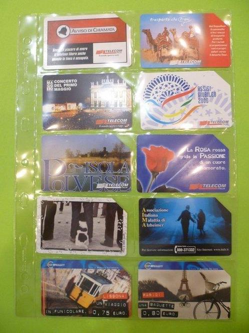 Accessoires. Sheets with 10 spaces for coincards, telephone, Postzegels en Munten, Munten | Europa | Niet-Euromunten