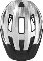 ABUS Macator Fietshelm - Maat  L (58-62 cm) - whiteilver, Fietsen en Brommers, Fietsaccessoires | Fietshelmen, Ophalen of Verzenden