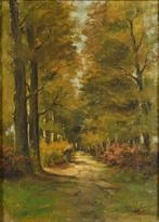Albert Kiel (1872-1929) - Farmer on the road, Antiek en Kunst