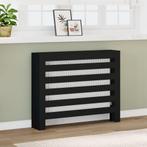 vidaXL Radiatorombouw 104x20x82 cm bewerkt hout zwart, Doe-het-zelf en Verbouw, Verwarming en Radiatoren, Verzenden, Nieuw