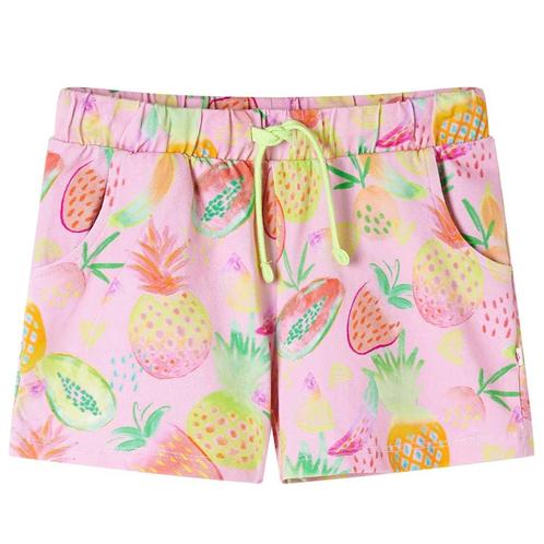 vidaXL Kindershort met trekkoord 116 zachtroze, Kinderen en Baby's, Kinderkleding | Overige, Nieuw, Verzenden