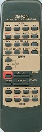 Afstandsbediening Denon rc-885 PMA-1500R, Ophalen of Verzenden, Nieuw, Origineel
