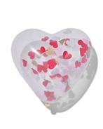 HEMA Confettiballonnen hart 30 cm - 6 stuks, Verzenden, Nieuw