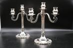 Kandelaber - .833 zilver - Set kaarsenstands., Antiek en Kunst
