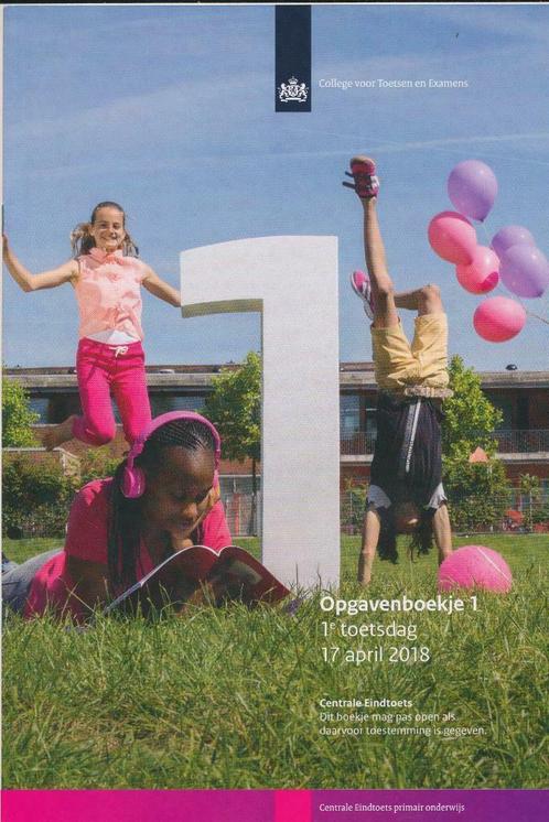 CITO Centrale Eindtoets 2018 originele opgavenboekjes, Boeken, Schoolboeken, Zo goed als nieuw, Overige niveaus, Overige vakken