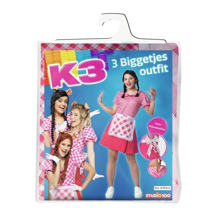 Studio 100 K3 verkleedjurk volwasse van €29,99 voor €23,99, Kinderen en Baby's, Speelgoed | Overig, Ophalen of Verzenden