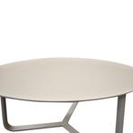 Pula lounge tuintafel 45xH35 cm rond natural sand, Tuin en Terras, Ophalen of Verzenden, Nieuw, Aluminium