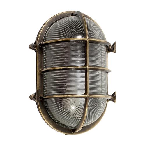 Scheepslamp Ks Nautic IV Brons Buitenverlichting, Tuin en Terras, Buitenverlichting, Verzenden