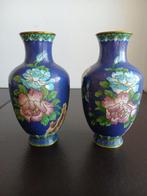 Vaas - Emaille - China - Cloisonne  (Zonder Minimumprijs)