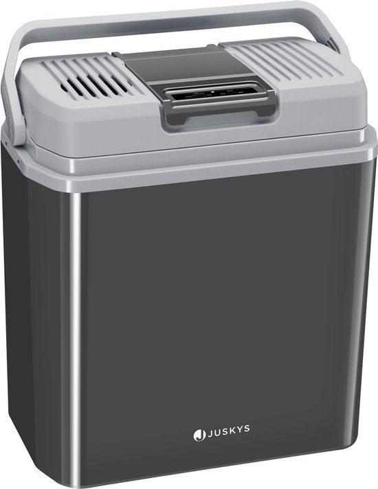 2dekans | Juskys Elektrische Koelbox - 24 Liter - 12 V & 230, Caravans en Kamperen, Koelboxen, Zo goed als nieuw, Ophalen of Verzenden