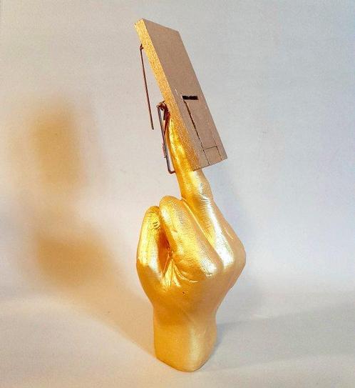 Jan Marti -  Aïe  11/30, Antiek en Kunst, Kunst | Designobjecten