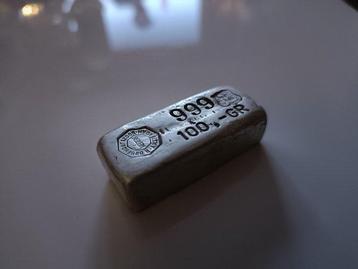 100 gram - Zilver - Drijfhout&zoon (Zonder Minimumprijs) beschikbaar voor biedingen