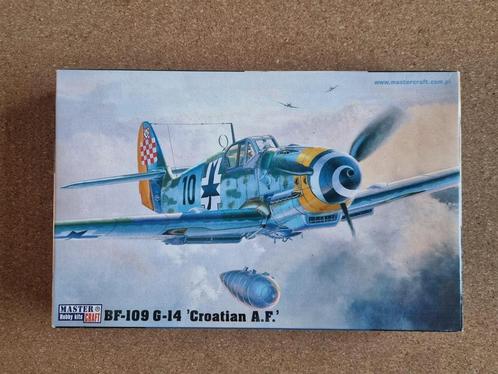 MasterCraft C-151 Bf-109 G-14 Croatian A.F 1:72, Hobby en Vrije tijd, Modelbouw | Vliegtuigen en Helikopters, Verzenden