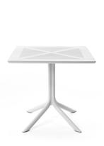 Nardi tuintafel Clip X80 glasvezel - Bianco, Ophalen of Verzenden, Nieuw