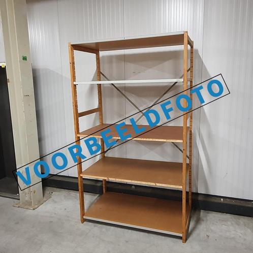 Bruynzeel houten legbord stellingkast - 211 cm hoog, 1,04 me, Zakelijke goederen, Kantoor en Winkelinrichting | Magazijn, Stelling en Opslag