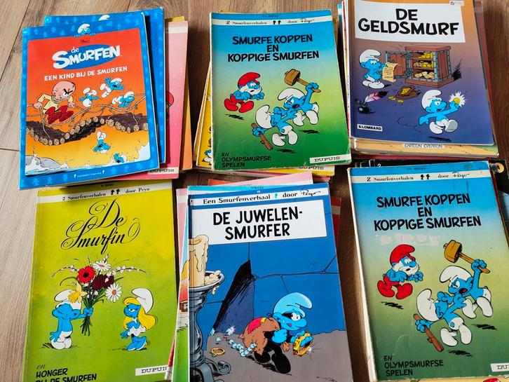 De Smurfen stripboeken | Grote smurf, Lolsmurf, brilsmurf, Boeken, Stripboeken, Gelezen, Complete serie of reeks, Verzenden