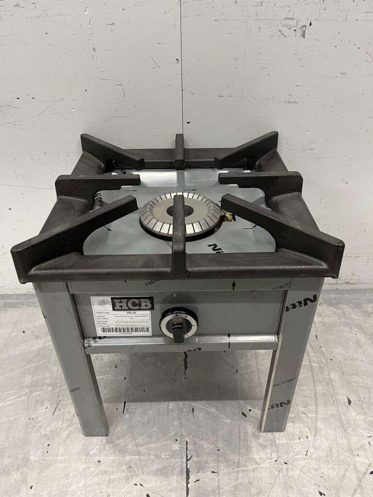 RVS Hokker Wokbrander Wok 6,5 kW Horeca, Zakelijke goederen, Horeca | Keukenapparatuur, Nieuw in verpakking, Ophalen of Verzenden